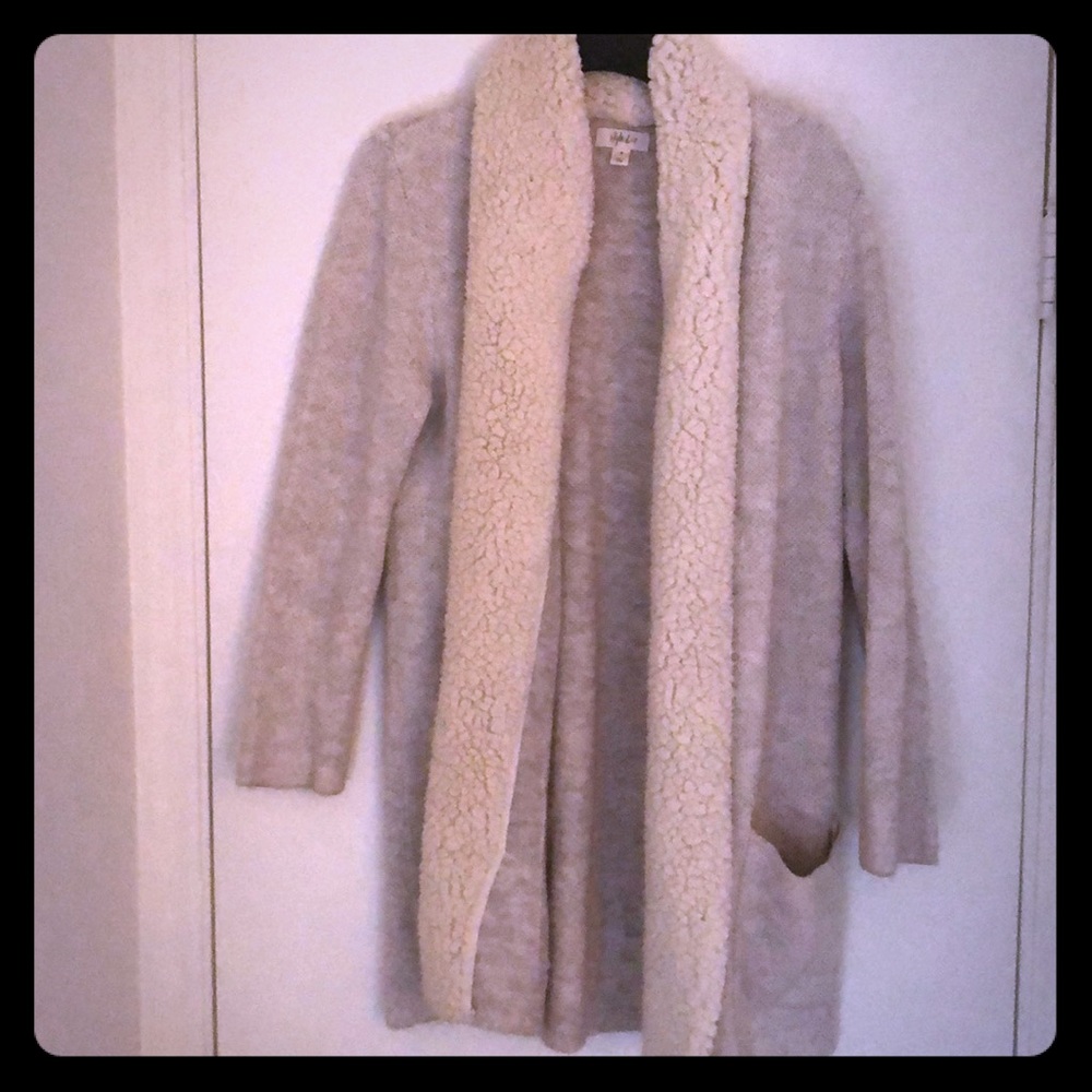 Cozy grey sweater